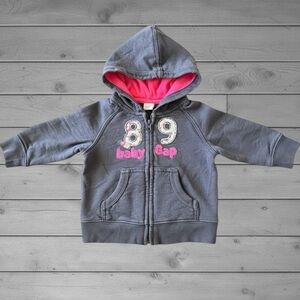 GAP Blue and Pink Kids Hoodie